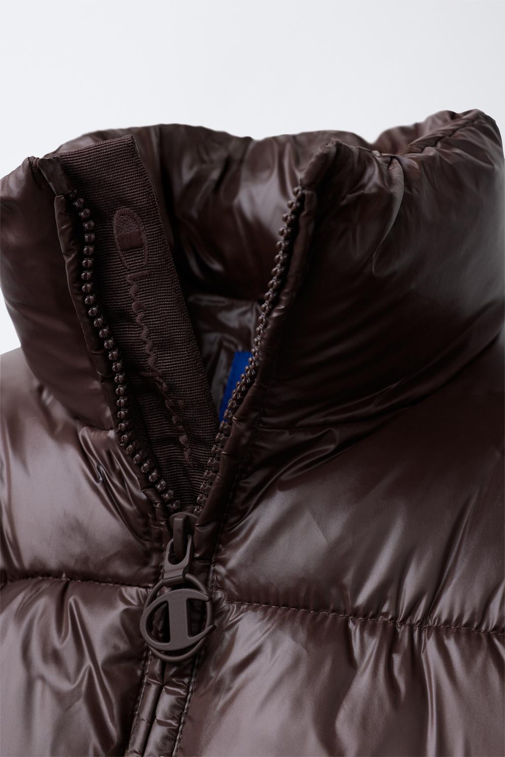 СТЕГАНАЯ КУРТКА С ВЫШИВКОЙ CHAMPION ® X ZARA