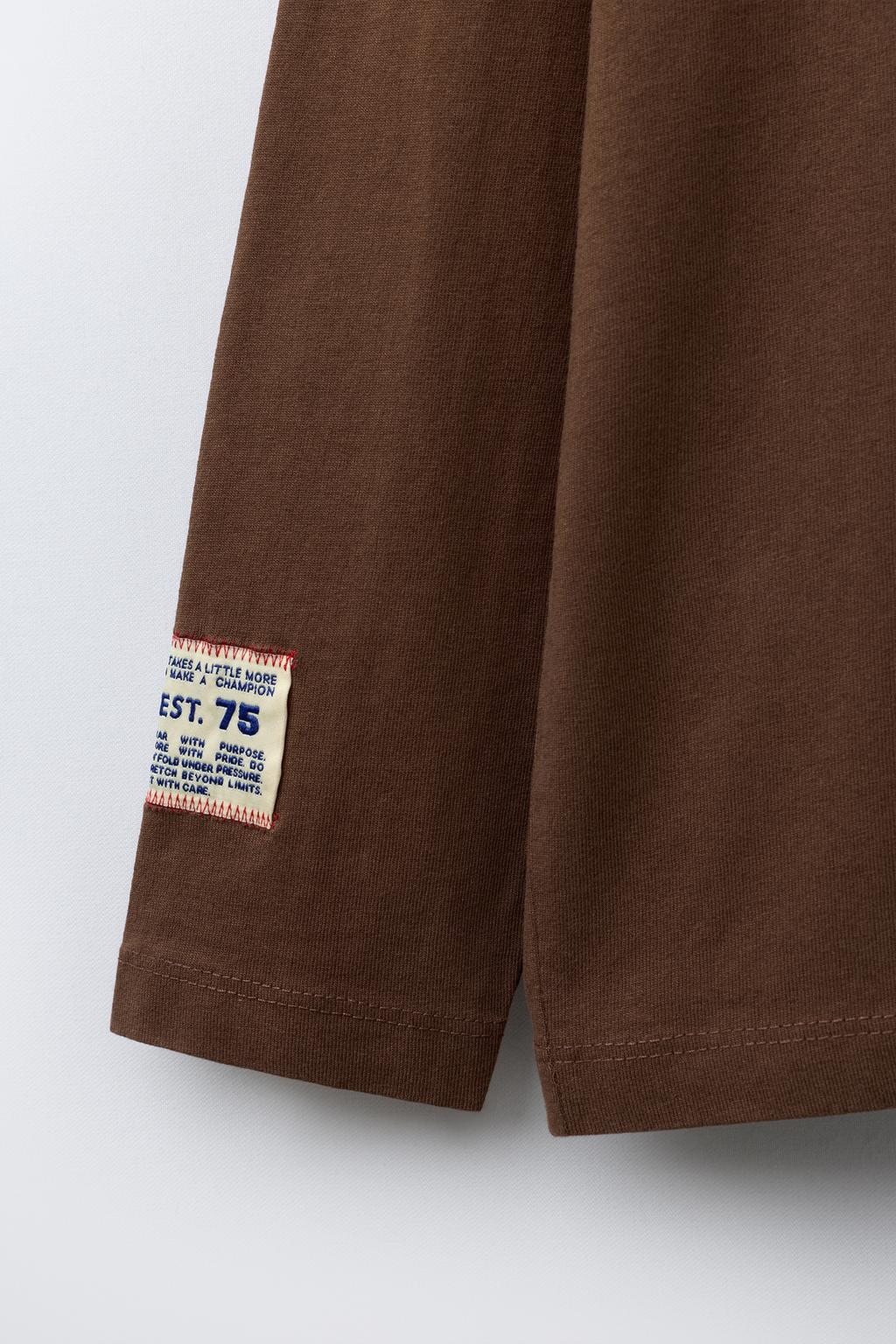 ФУТБОЛКА С ПРИНТОМ ЛОГОТИПА CHAMPION ® X ZARA