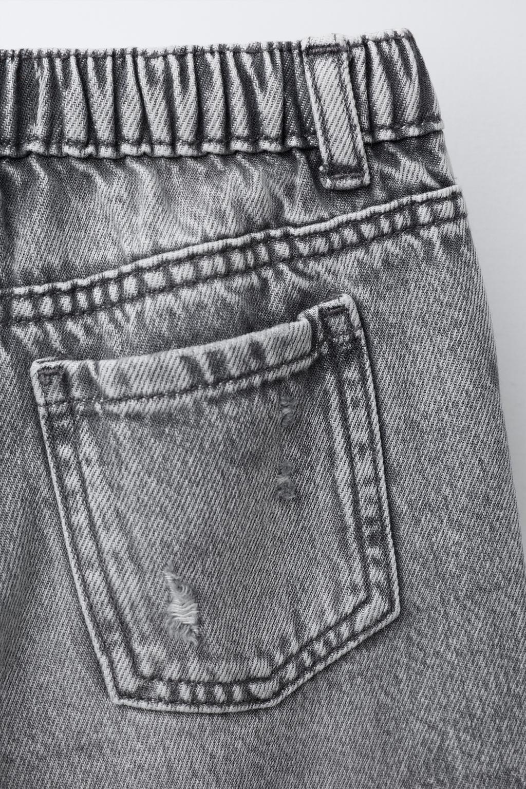 ДЖИНСЫ WIDE LEG С СЕРДЦЕМ