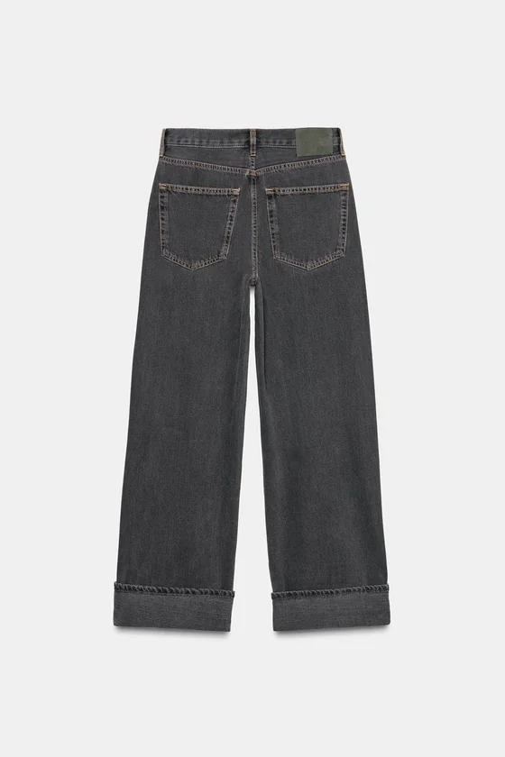 ДЖИНСЫ BAGGY СО СРЕДНЕЙ ПОСАДКОЙ — ZW COLLECTION