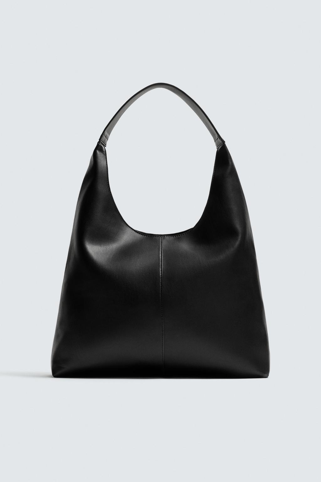 ОДНОТОННАЯ СУМКА-ШОПЕР