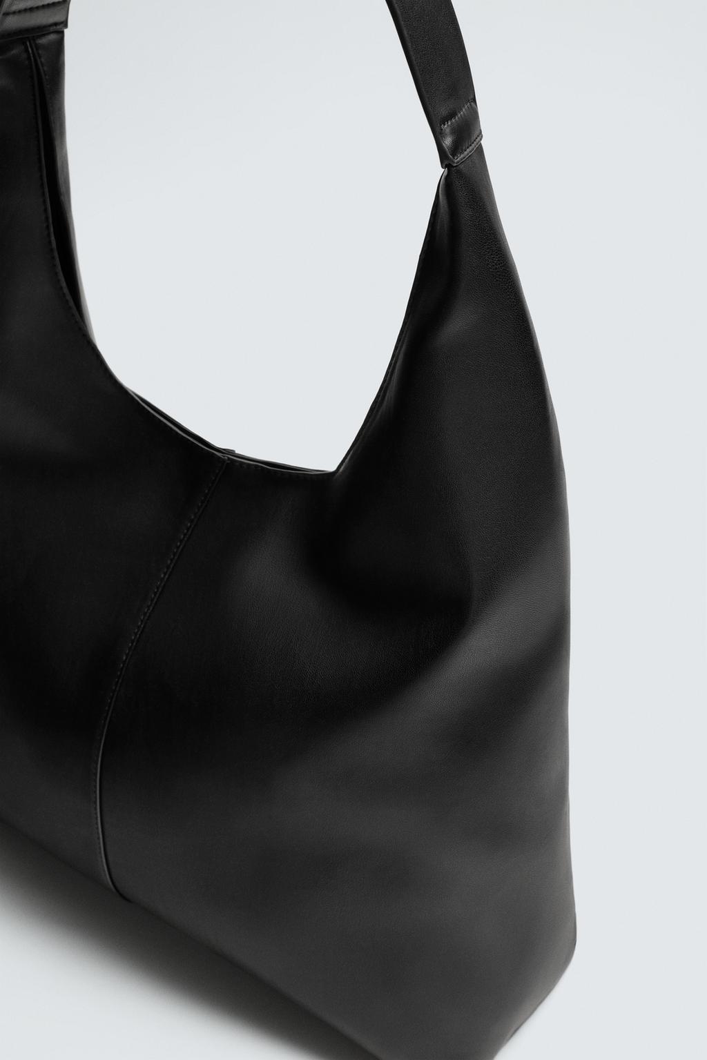 ОДНОТОННАЯ СУМКА-ШОПЕР