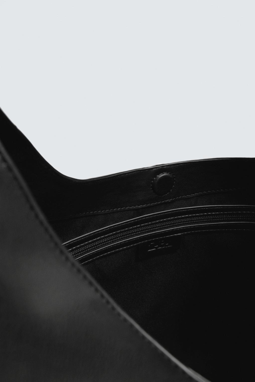 ОДНОТОННАЯ СУМКА-ШОПЕР