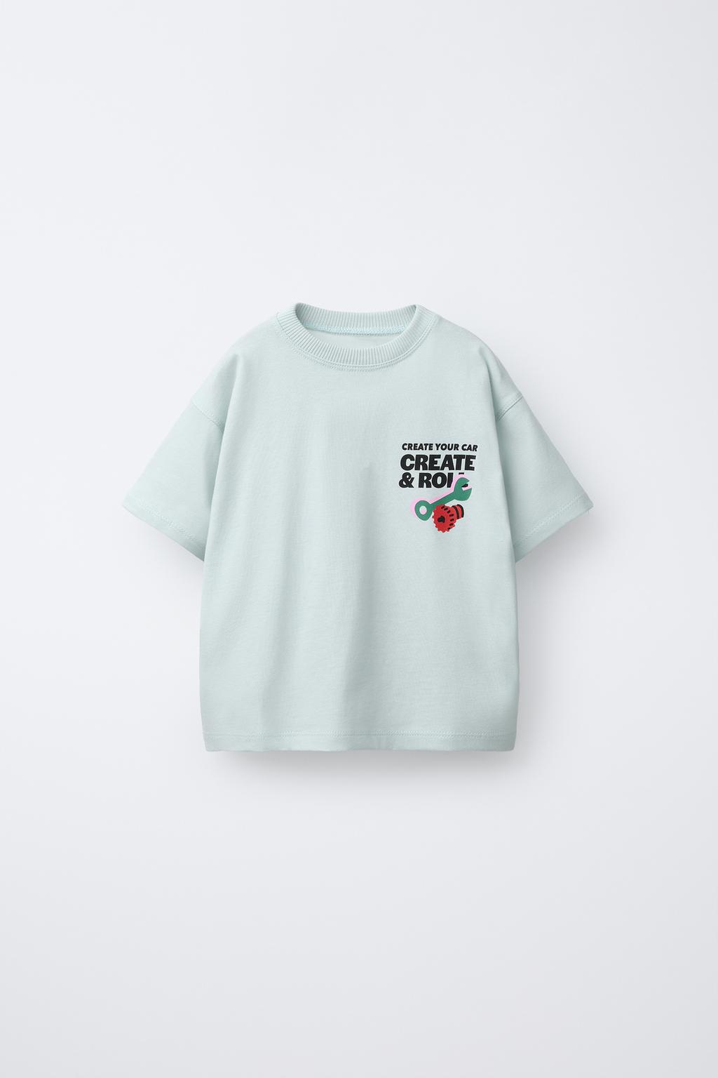 ФУТБОЛКА С ПРИНТОМ АВТОМОБИЛЯ