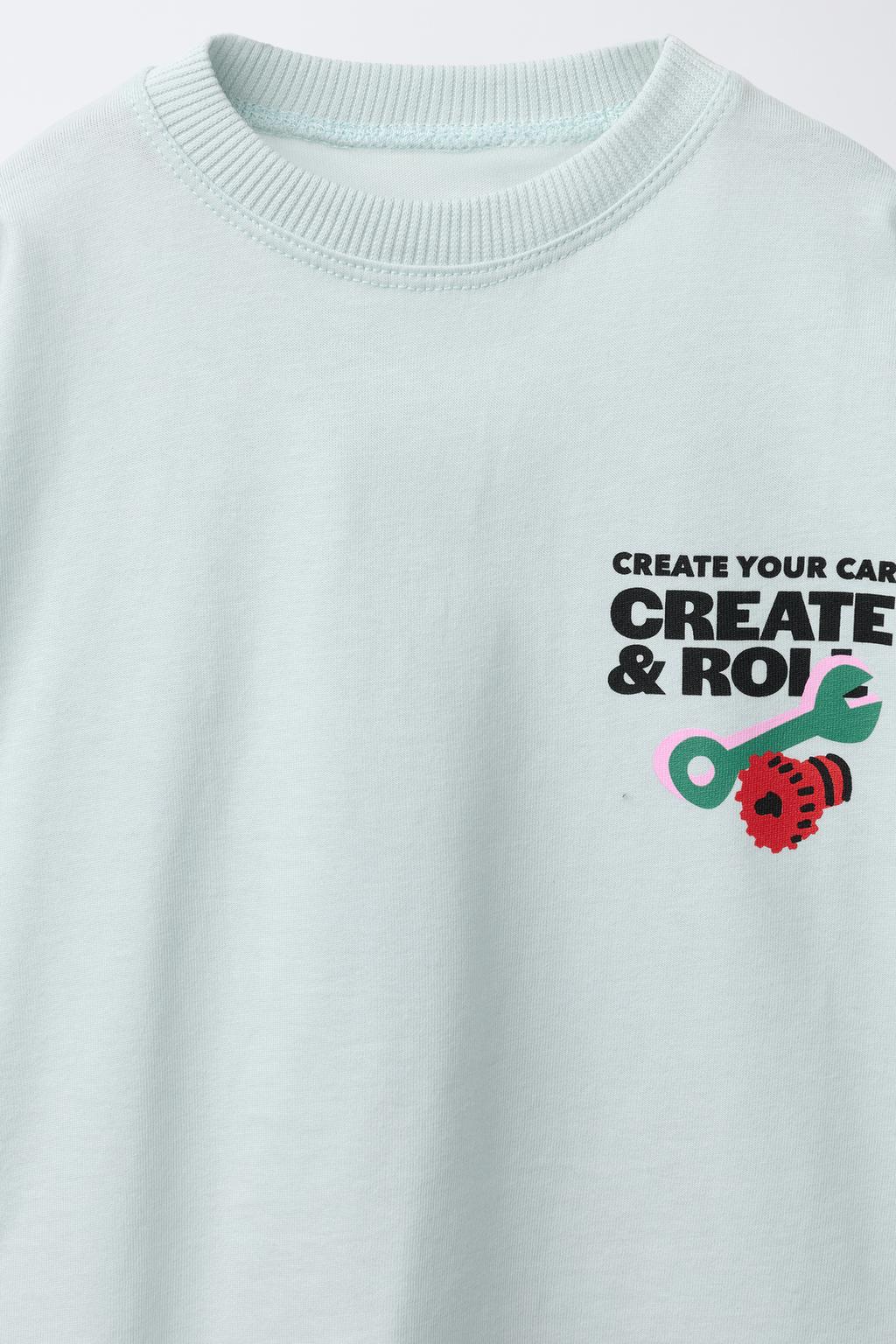 ФУТБОЛКА С ПРИНТОМ АВТОМОБИЛЯ