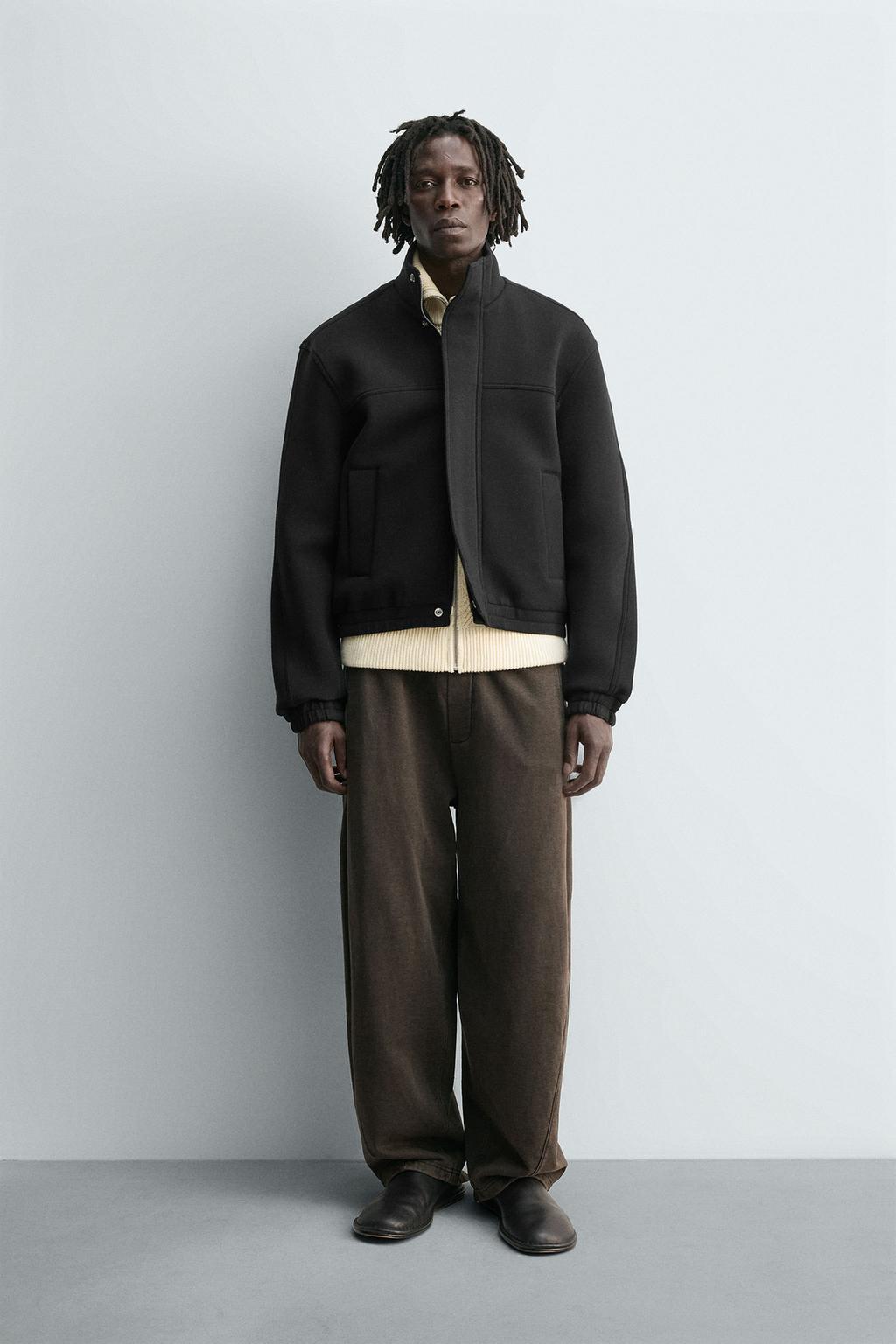 КУРТКА BOXY FIT ИЗ НЕОПРЕНА