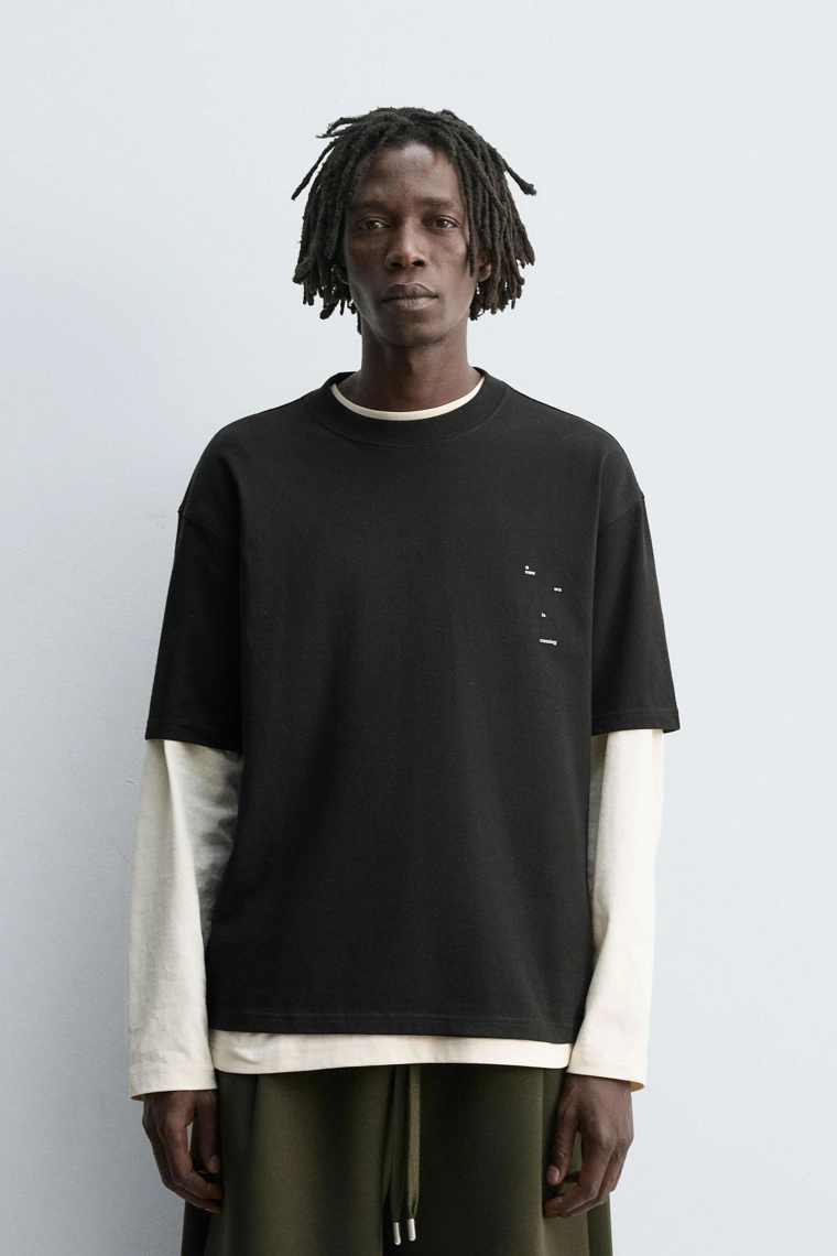 ФУТБОЛКА С ПРИНТОМ КОЛЕЦ