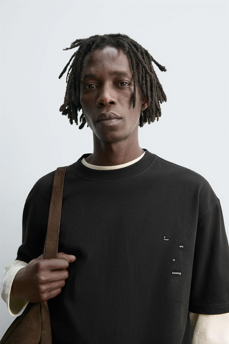 ФУТБОЛКА С ПРИНТОМ КОЛЕЦ