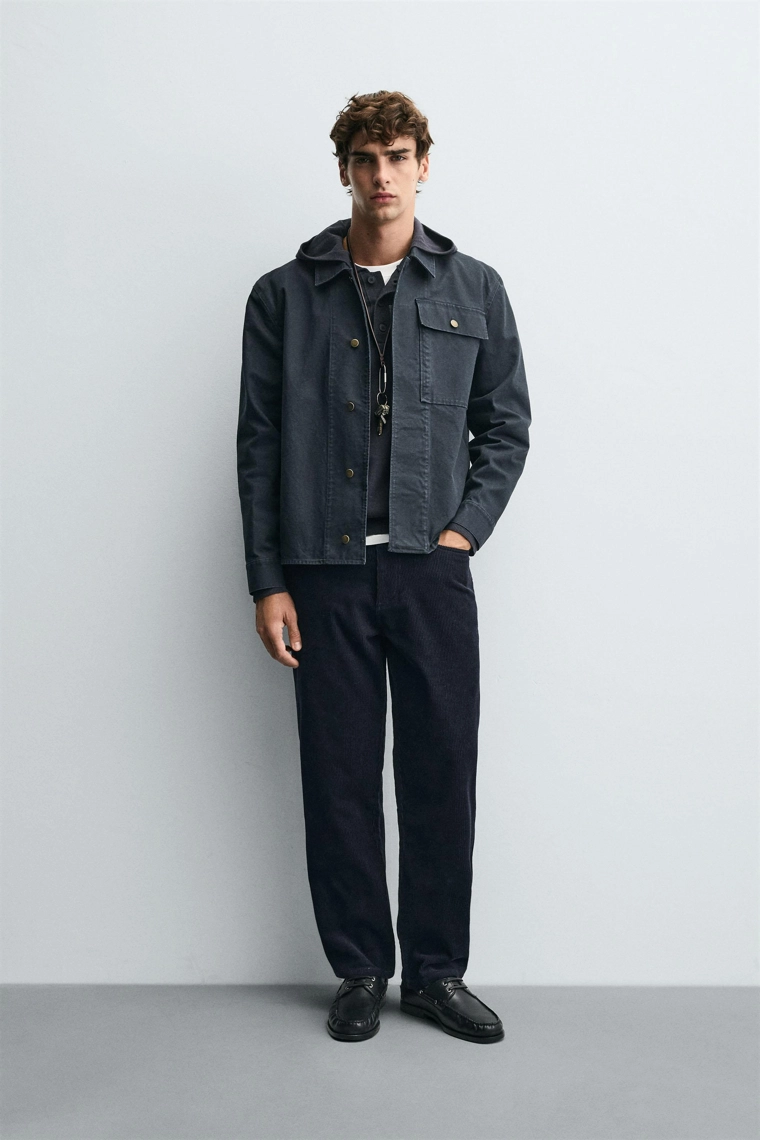 ВЕЛЬВЕТОВЫЕ БРЮКИ REGULAR FIT