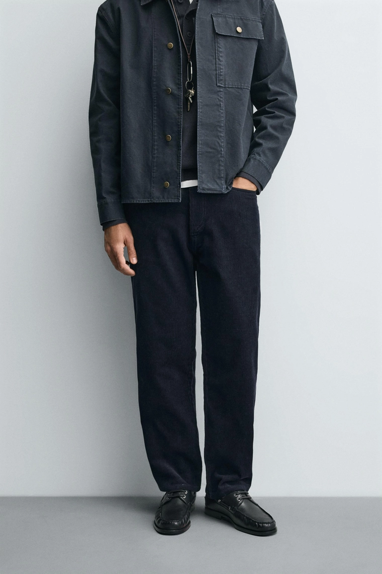 ВЕЛЬВЕТОВЫЕ БРЮКИ REGULAR FIT