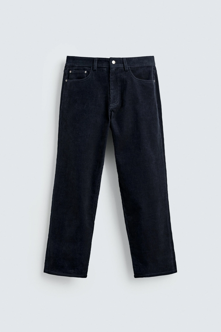 ВЕЛЬВЕТОВЫЕ БРЮКИ REGULAR FIT
