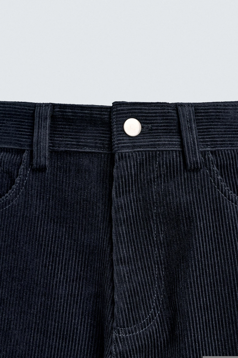 ВЕЛЬВЕТОВЫЕ БРЮКИ REGULAR FIT