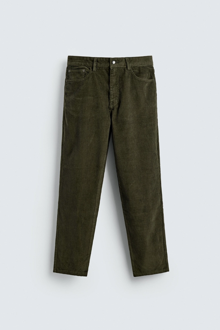 ВЕЛЬВЕТОВЫЕ БРЮКИ REGULAR FIT