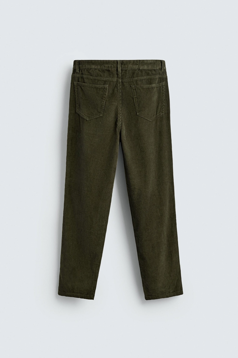 ВЕЛЬВЕТОВЫЕ БРЮКИ REGULAR FIT