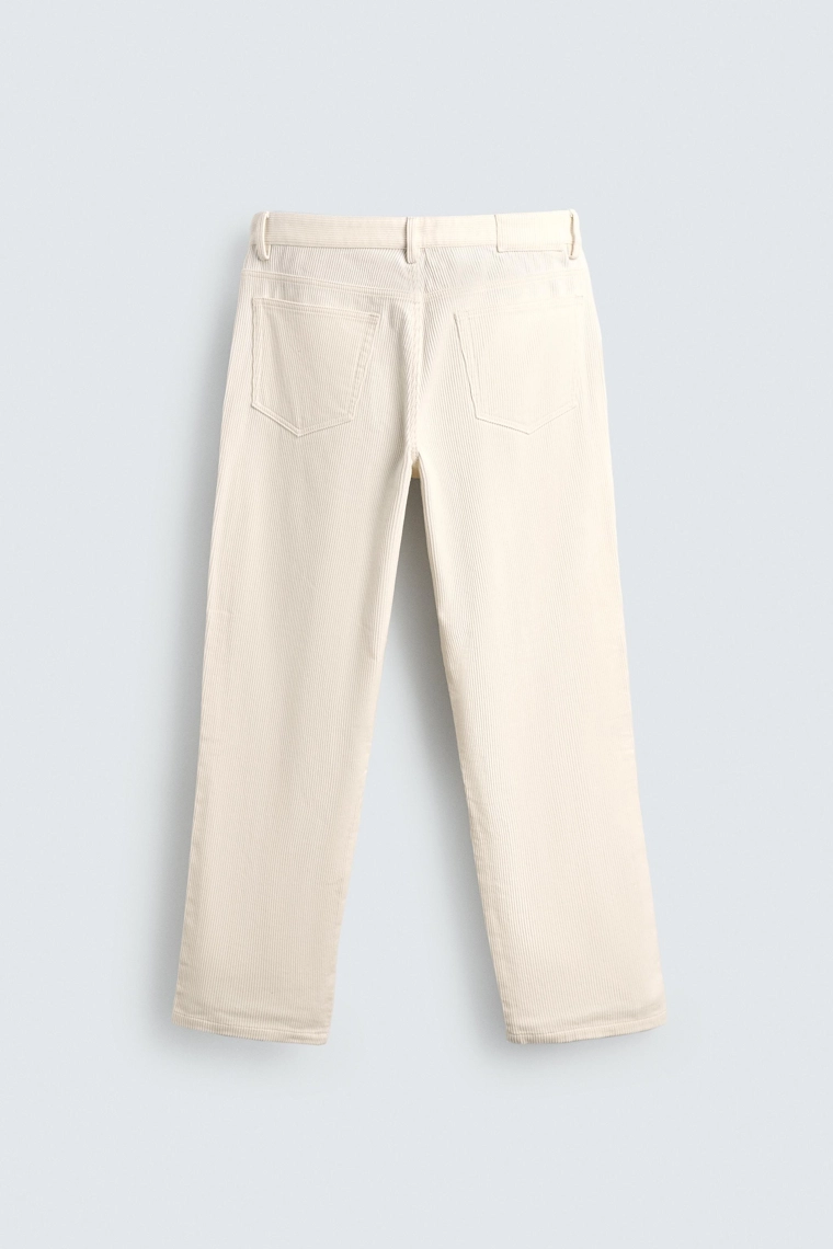 ВЕЛЬВЕТОВЫЕ БРЮКИ REGULAR FIT