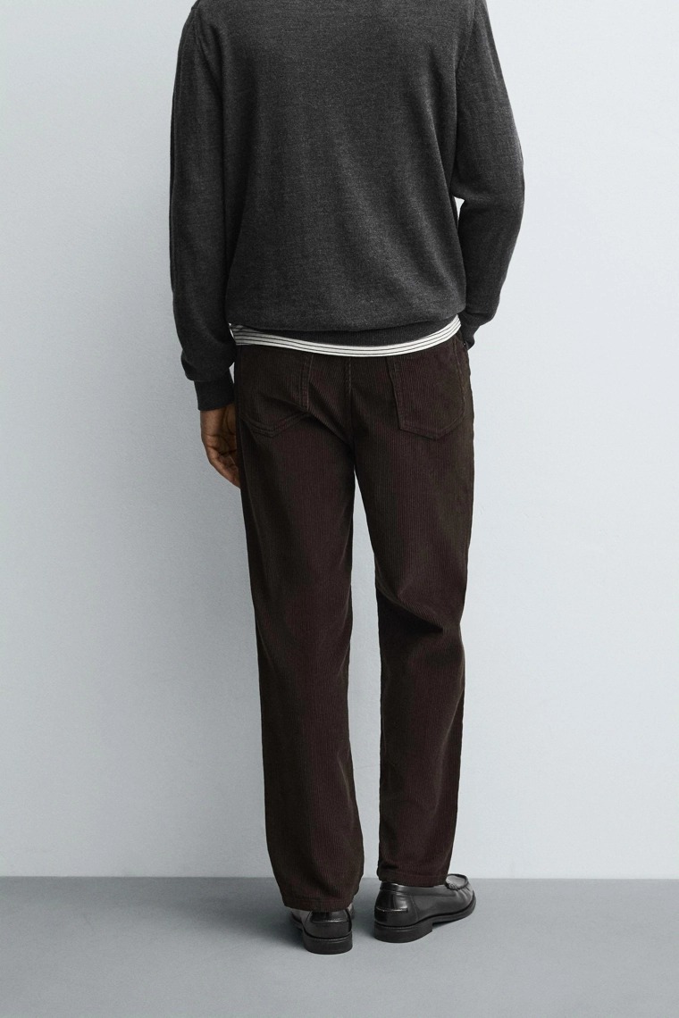 ВЕЛЬВЕТОВЫЕ БРЮКИ REGULAR FIT