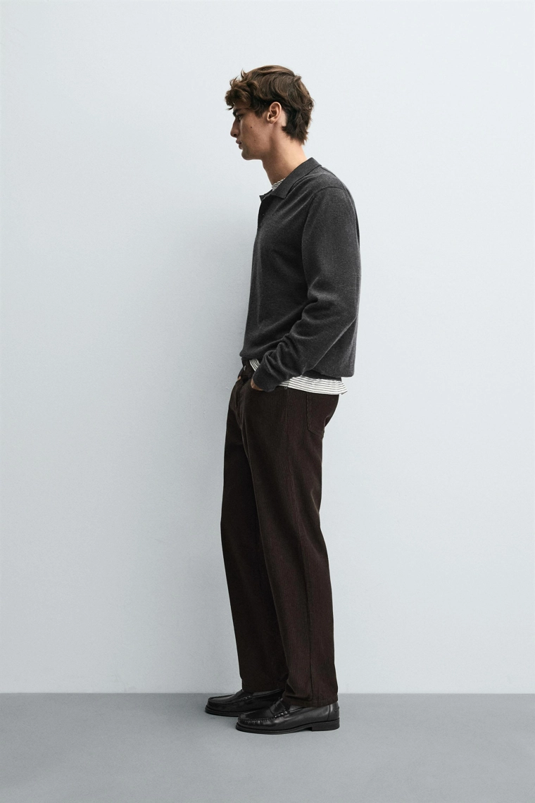 ВЕЛЬВЕТОВЫЕ БРЮКИ REGULAR FIT