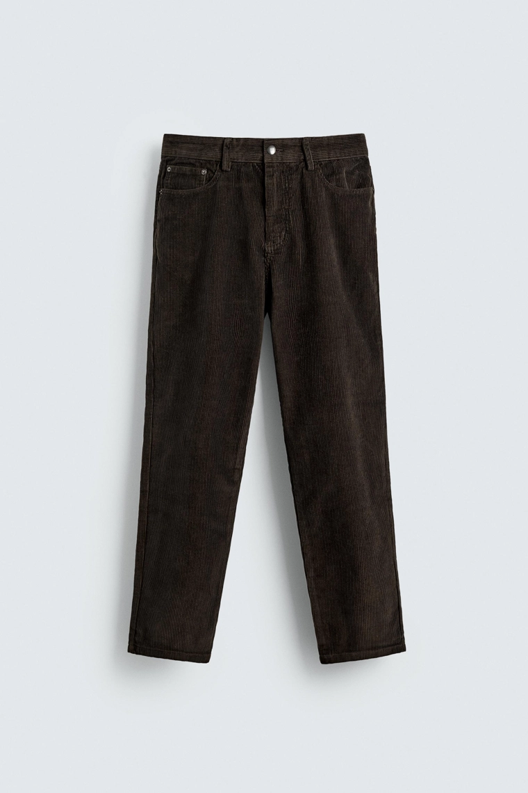 ВЕЛЬВЕТОВЫЕ БРЮКИ REGULAR FIT