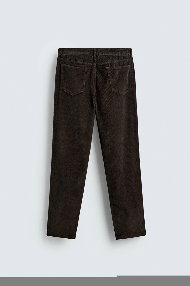 ВЕЛЬВЕТОВЫЕ БРЮКИ REGULAR FIT
