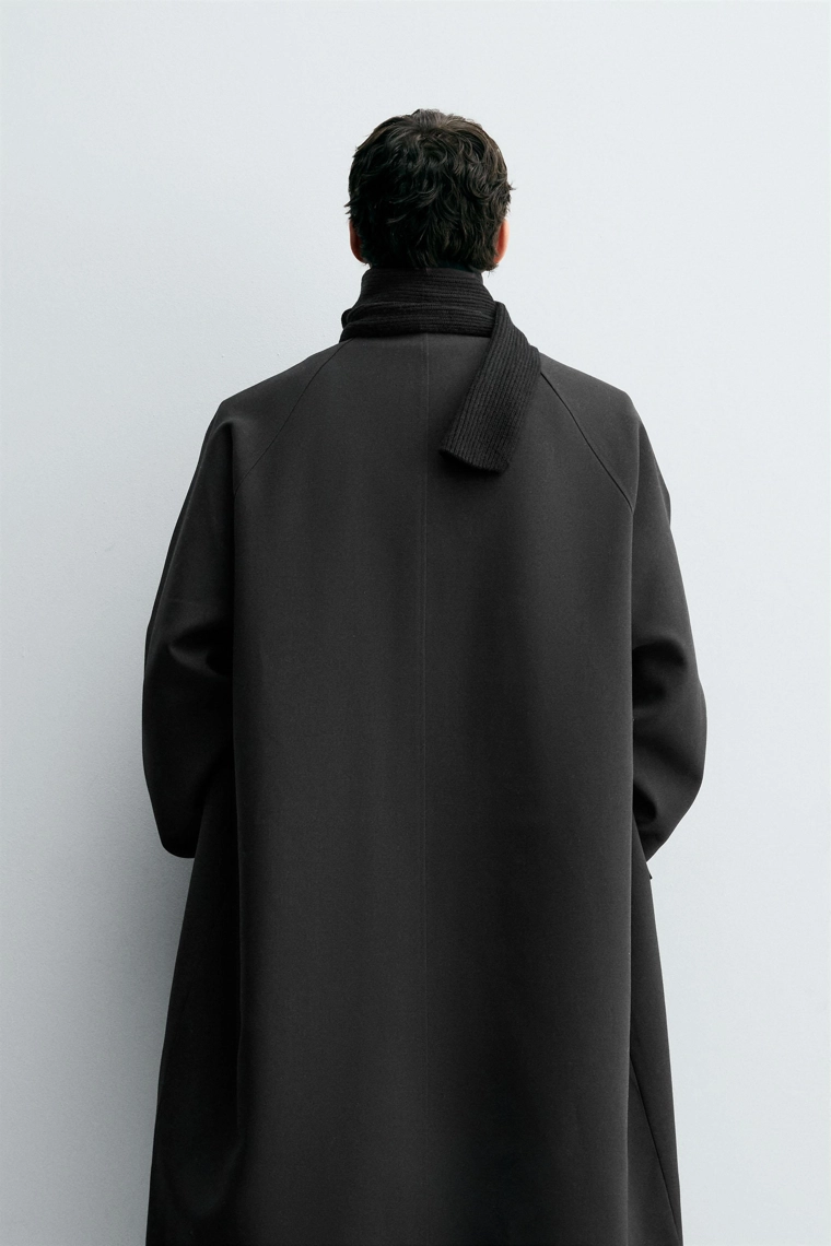 ШЕРСТЯНОЙ ТРЕНЧ ОВЕРСАЙЗ