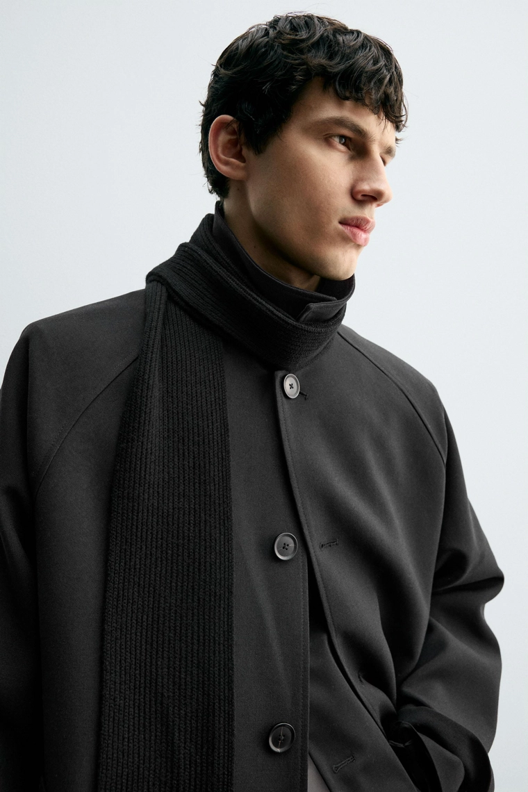 ШЕРСТЯНОЙ ТРЕНЧ ОВЕРСАЙЗ