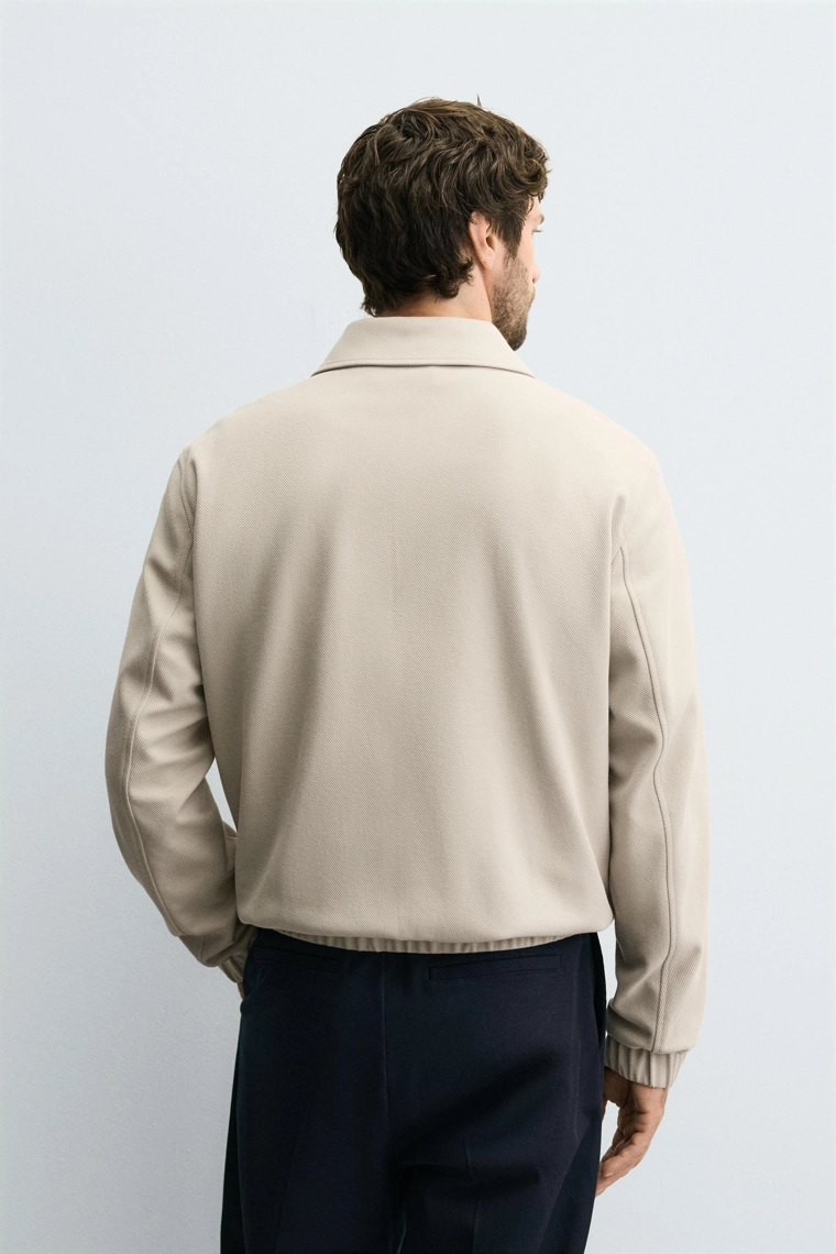 Пиджак soft textured jacket