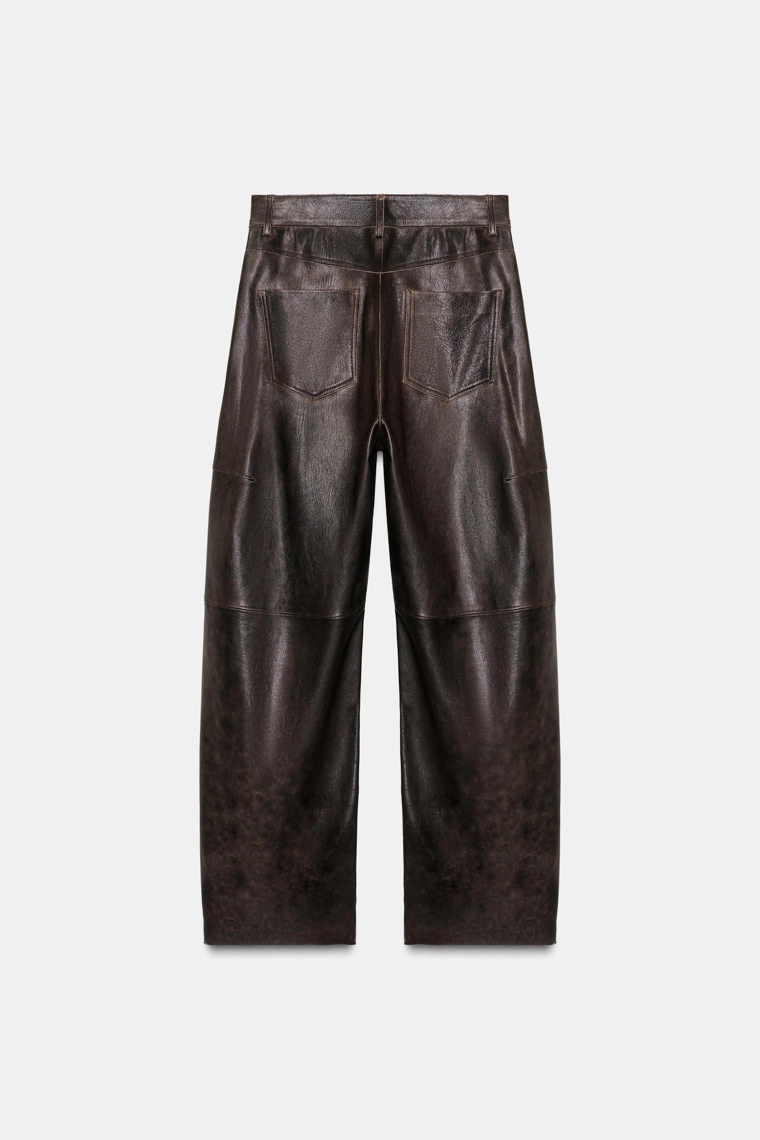 КОЖАНЫЕ БРЮКИ — ZW COLLECTION LIMITED EDITION