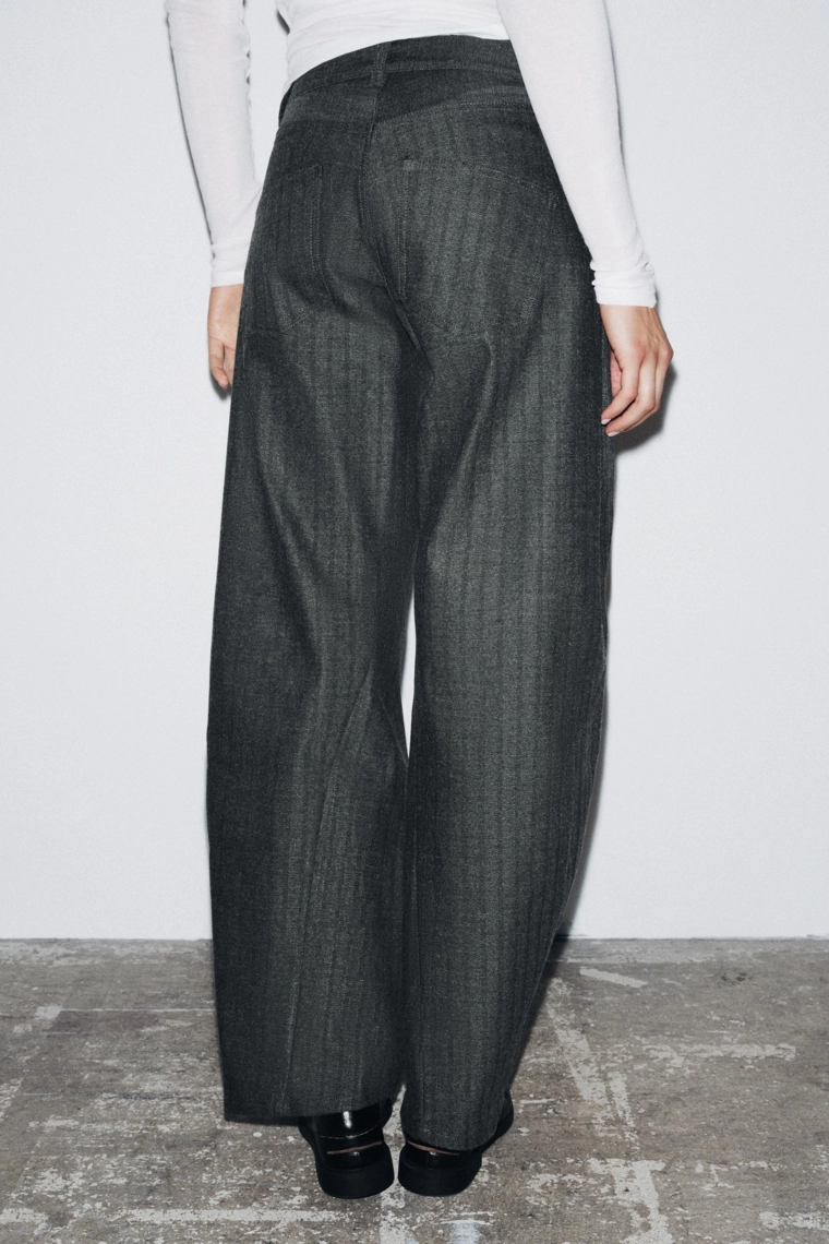 БРЮКИ В ПОЛОСКУ — ZW COLLECTION