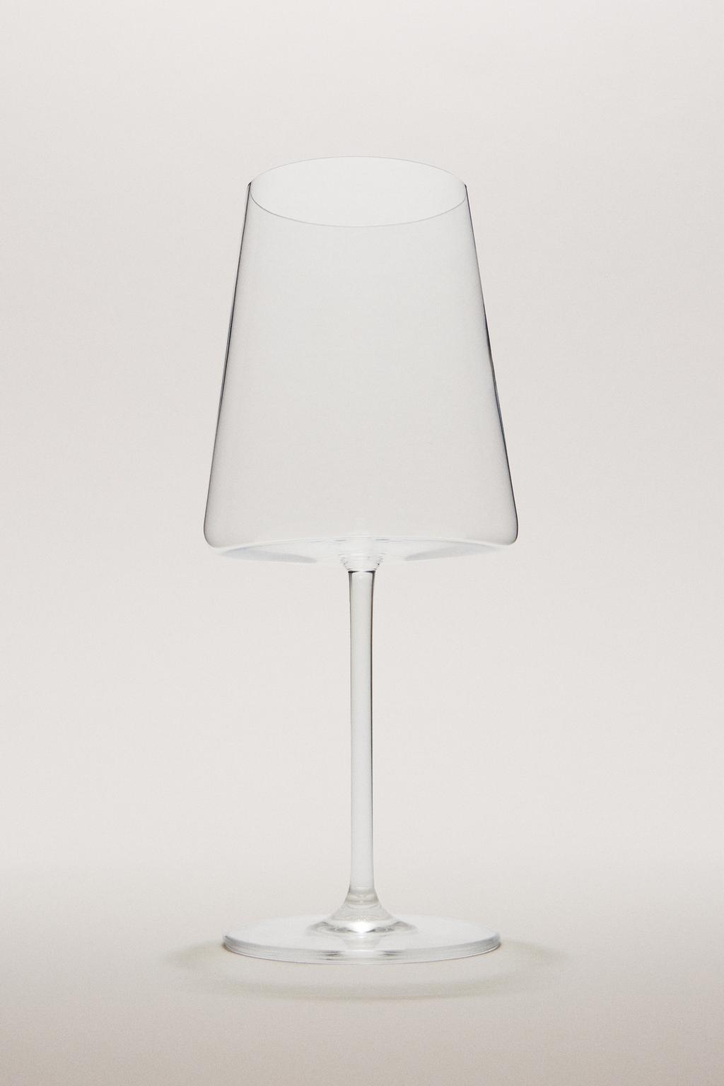 Конический хрустальный бокал для вина