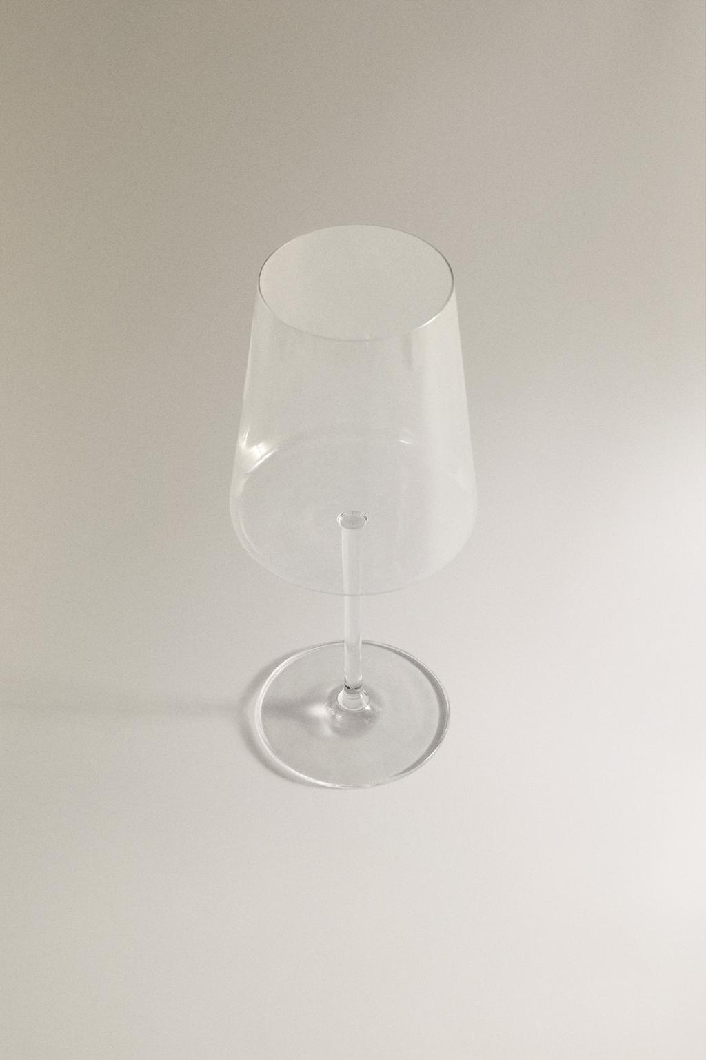 Конический хрустальный бокал для вина