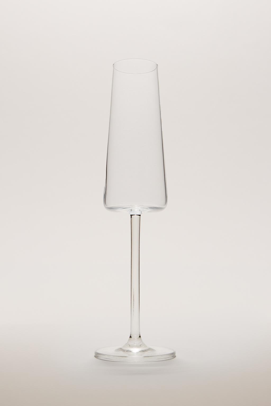 Стекло флейта коническое из кристалла