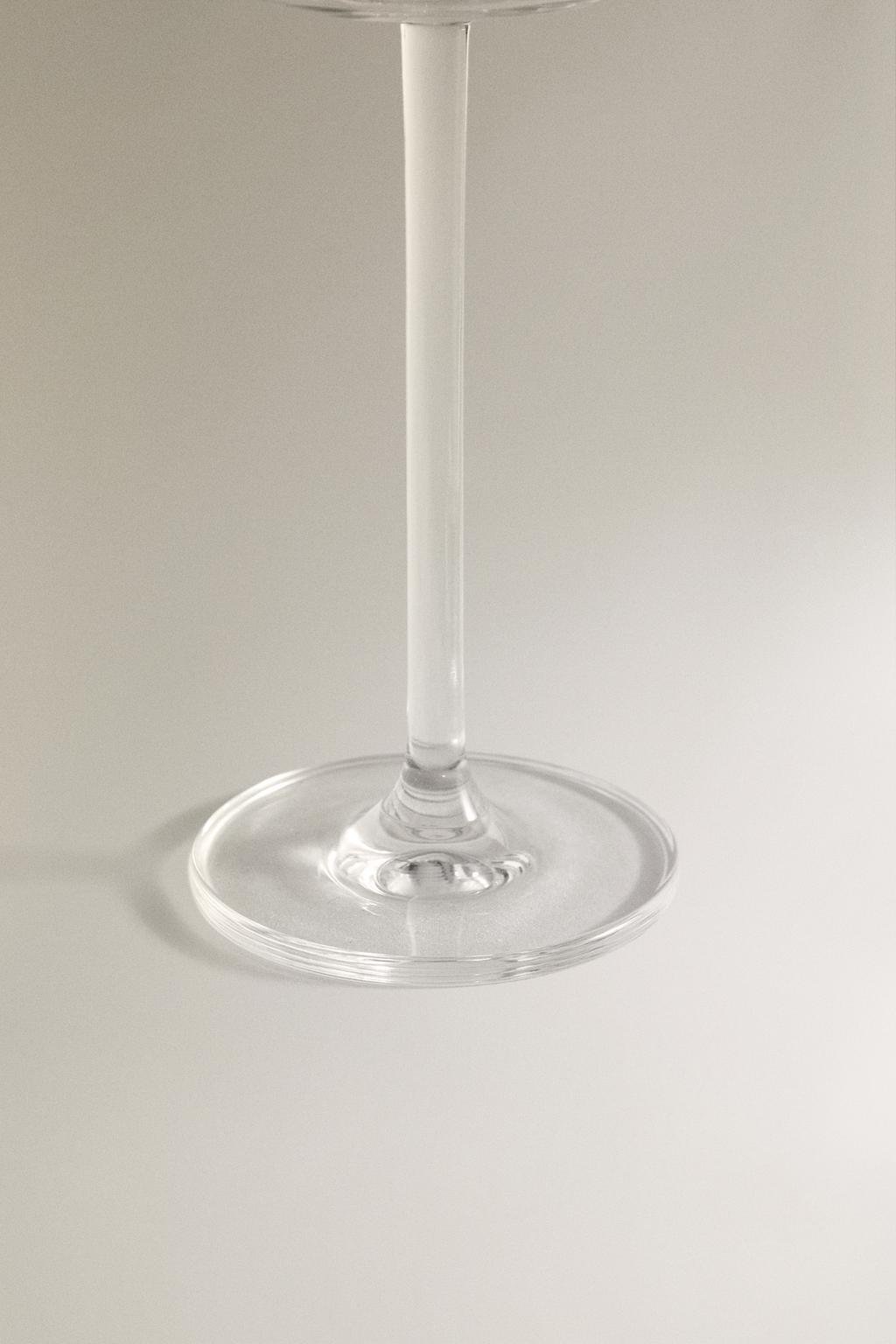 Стекло флейта коническое из кристалла