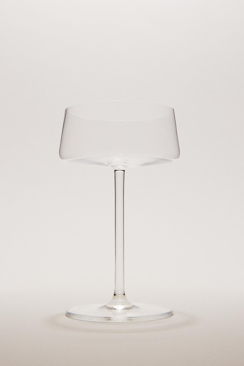 Бокал для шампанского short conical crystalline