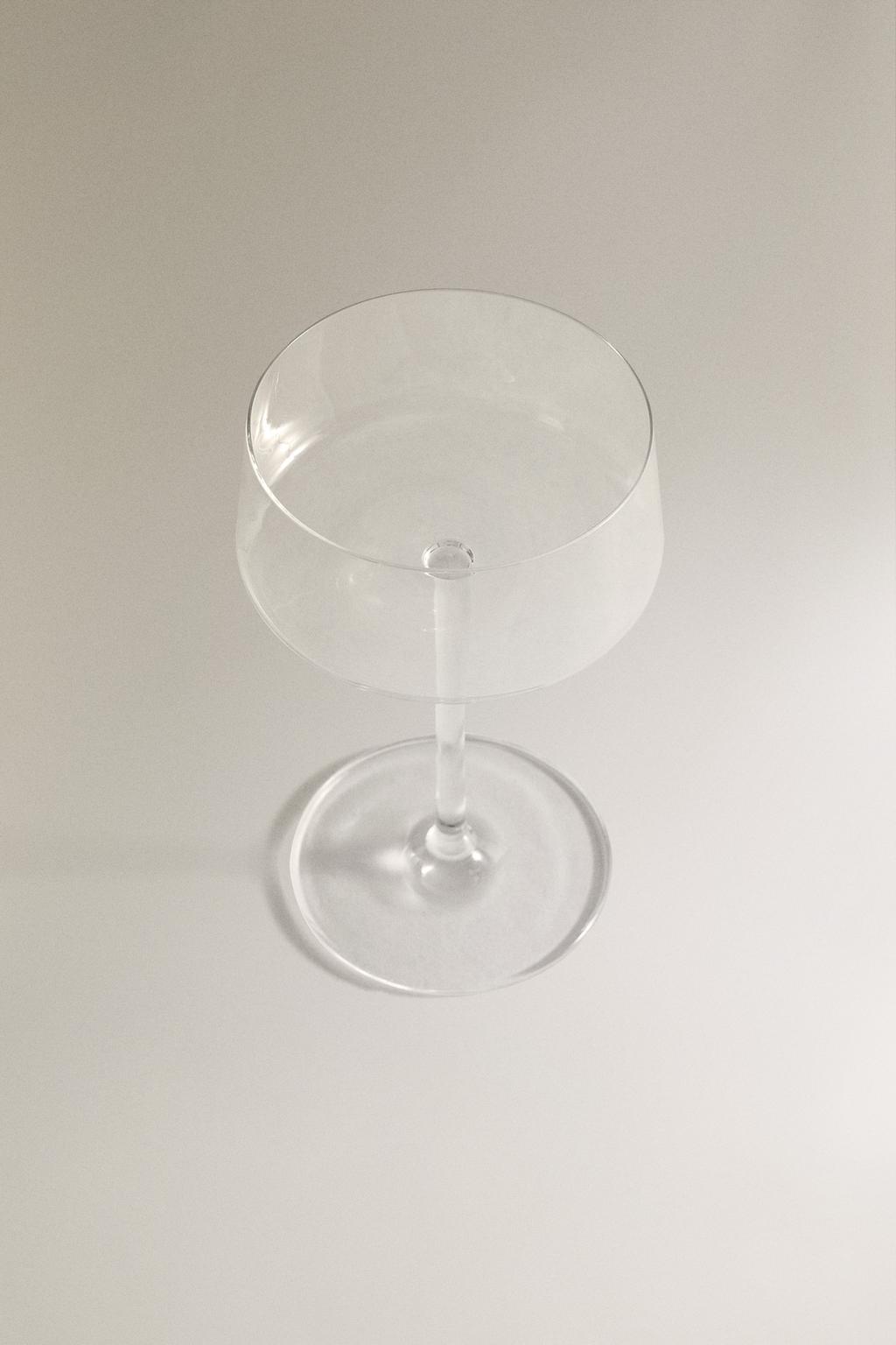 Бокал для шампанского short conical crystalline