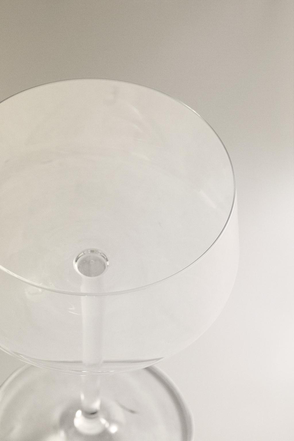 Бокал для шампанского short conical crystalline