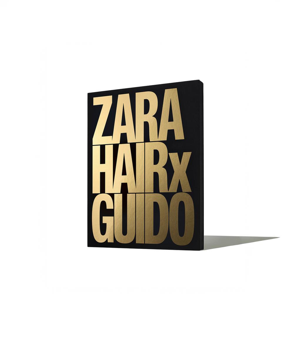 КНИГА GUIDO PALAU ZARA HAIR + ПАРИК В РАМКЕ