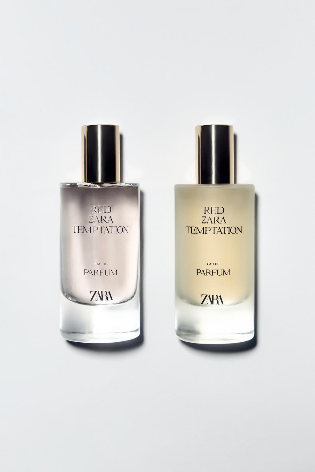 Красный zara temptation edp + hair mist limited edition 2x50ml (1.7 fl. oz)