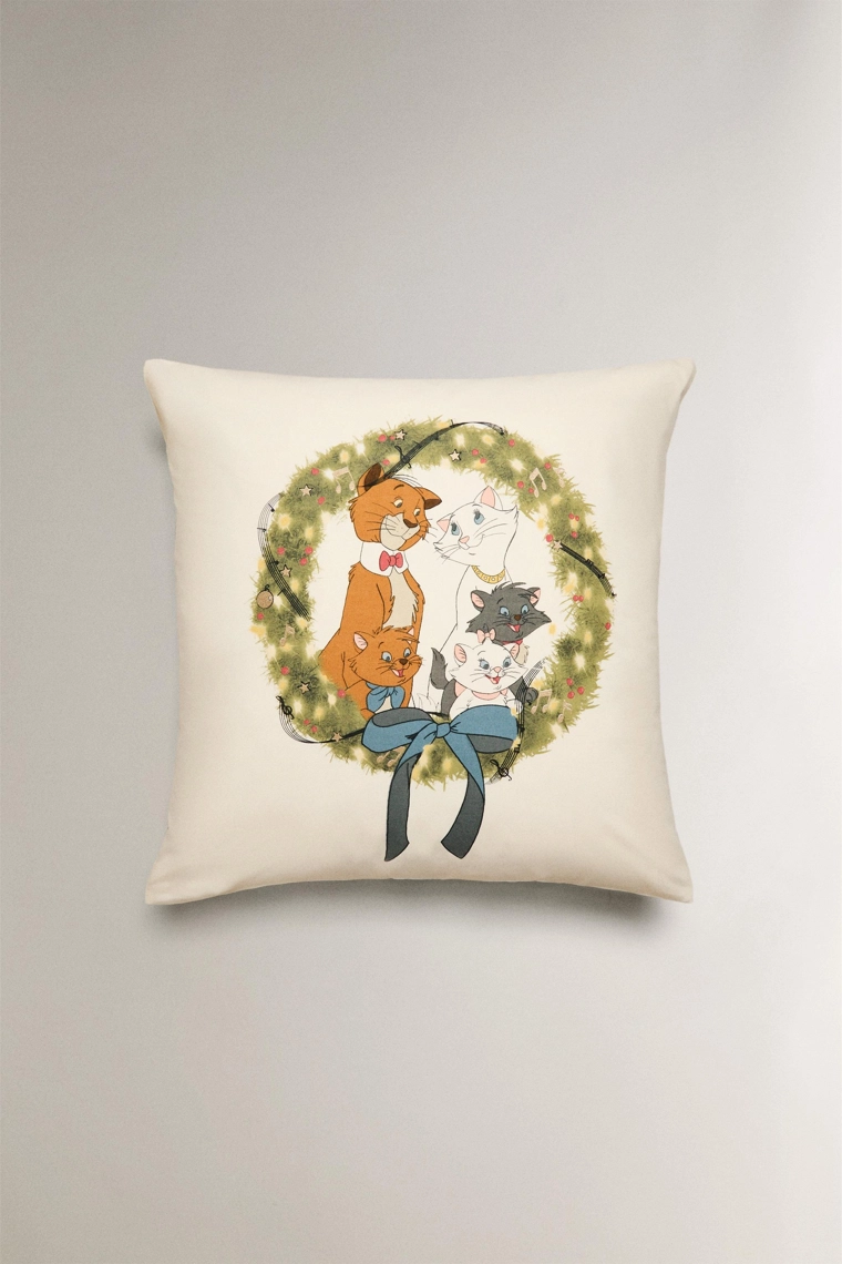 Детская наволочка для подушки the aristocats © disney на рождество