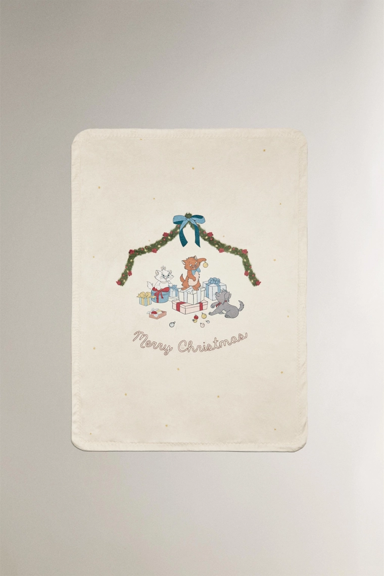 Плед из флиса для детей the aristocats © disney на рождество