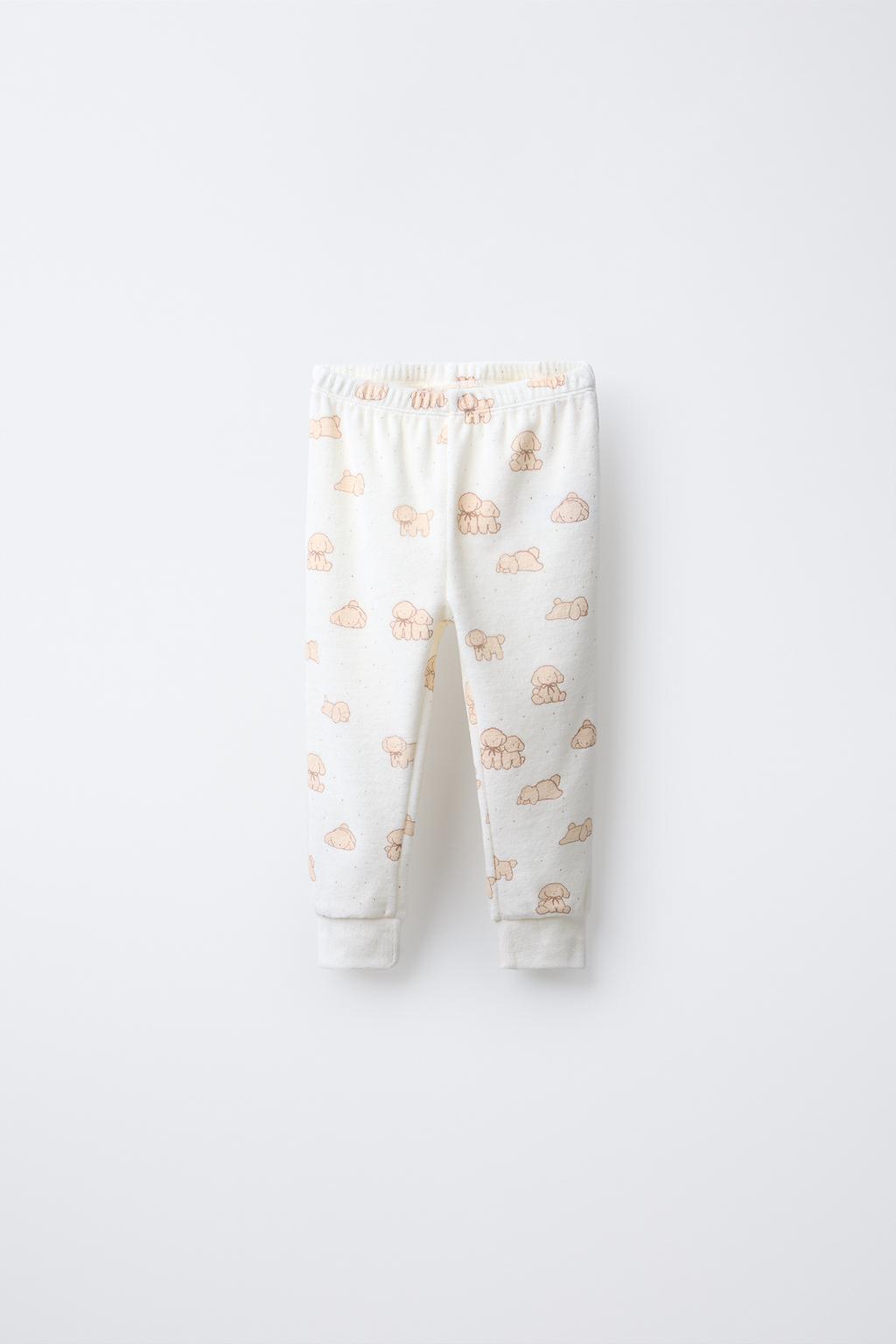 2-6 ЛЕТ/ ВЕЛЮРОВАЯ ПИЖАМА С СОБАЧКАМИ