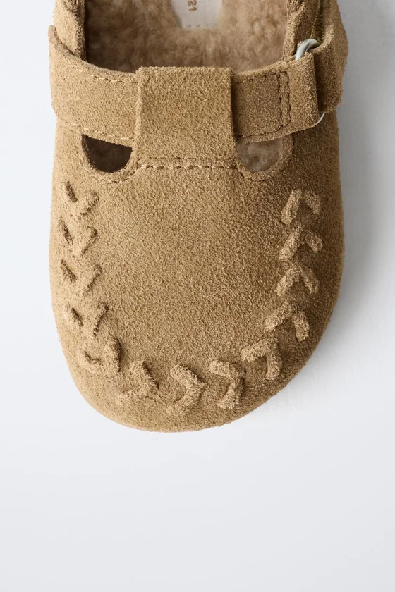 Клоги из натуральной кожи barefoot