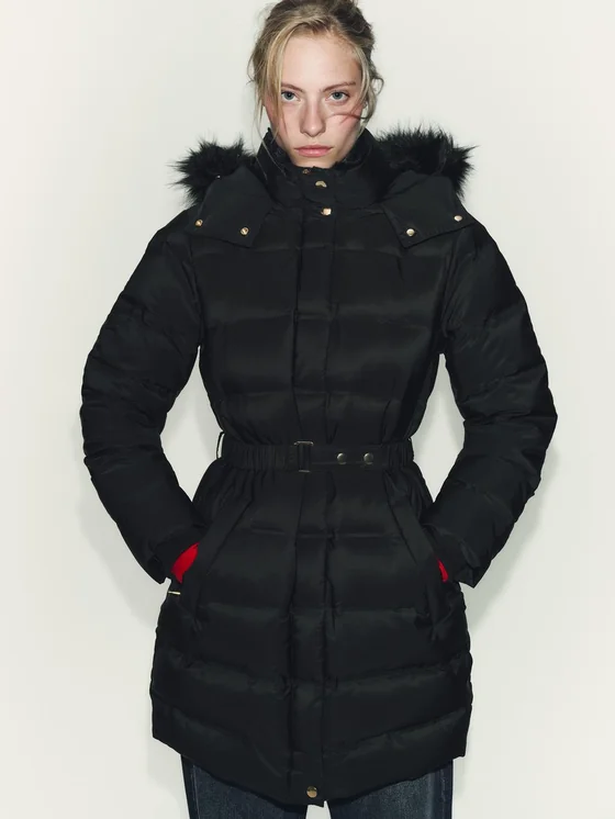 ПУХОВИК С КАПЮШОНОМ WATER REPELLENT WINDPROOF