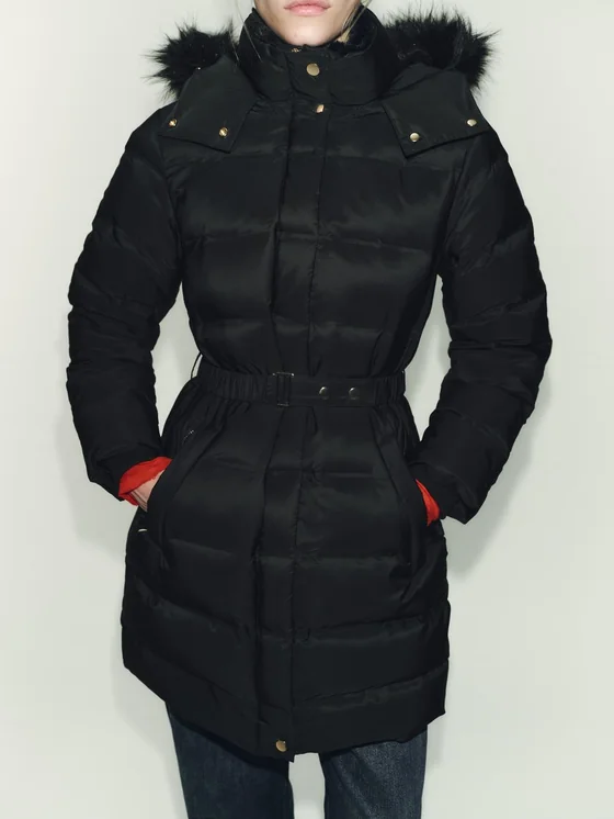 ПУХОВИК С КАПЮШОНОМ WATER REPELLENT WINDPROOF