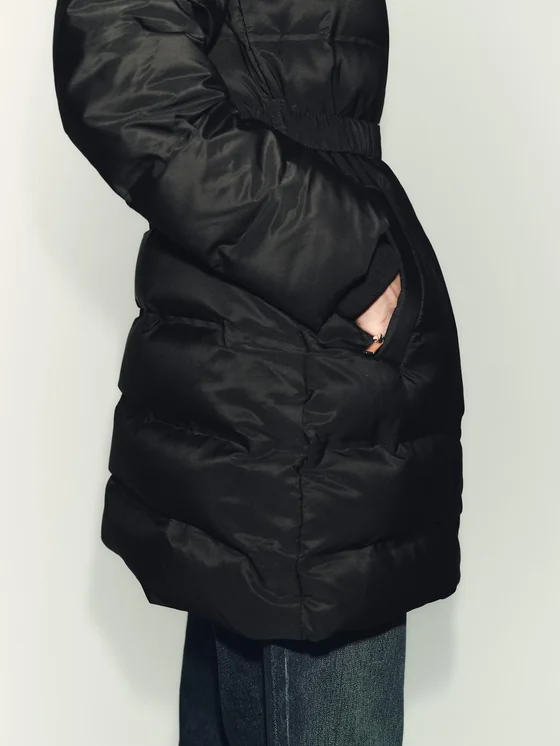 ПУХОВИК С КАПЮШОНОМ WATER REPELLENT WINDPROOF
