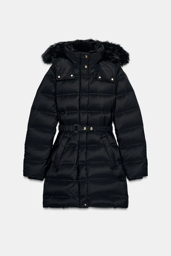 ПУХОВИК С КАПЮШОНОМ WATER REPELLENT WINDPROOF