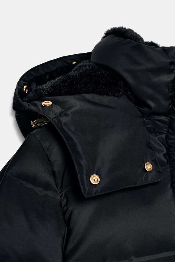 ПУХОВИК С КАПЮШОНОМ WATER REPELLENT WINDPROOF