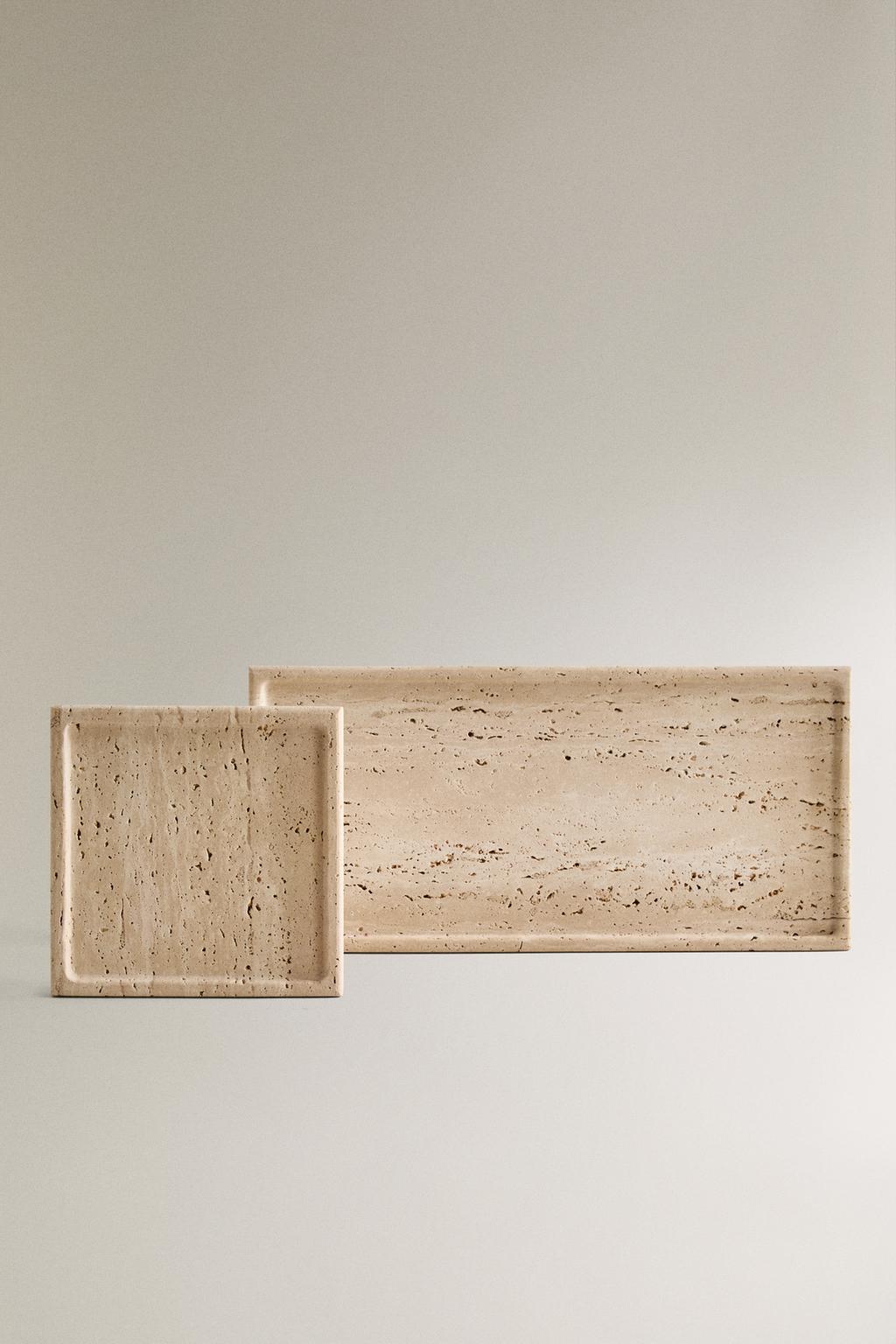 Поднос из трельяжного мрамора