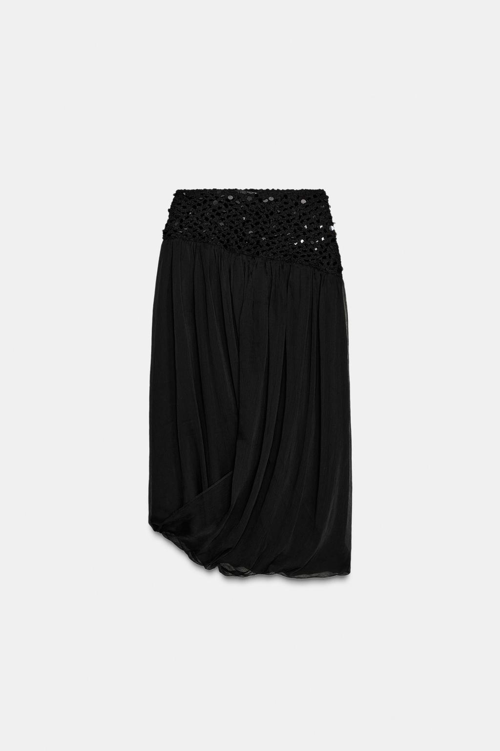 ЮБКА С ПАЙЕТКАМИ — ZW COLLECTION