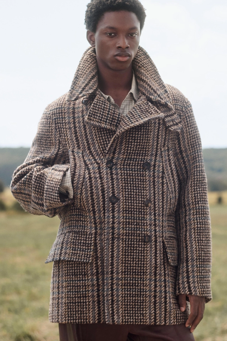 Куртка в клетку в ограниченном выпуске с отделкой шарфом