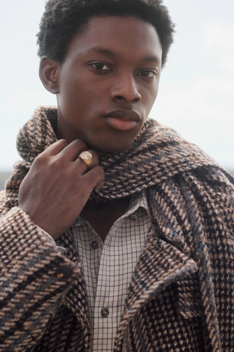 Куртка в клетку в ограниченном выпуске с отделкой шарфом